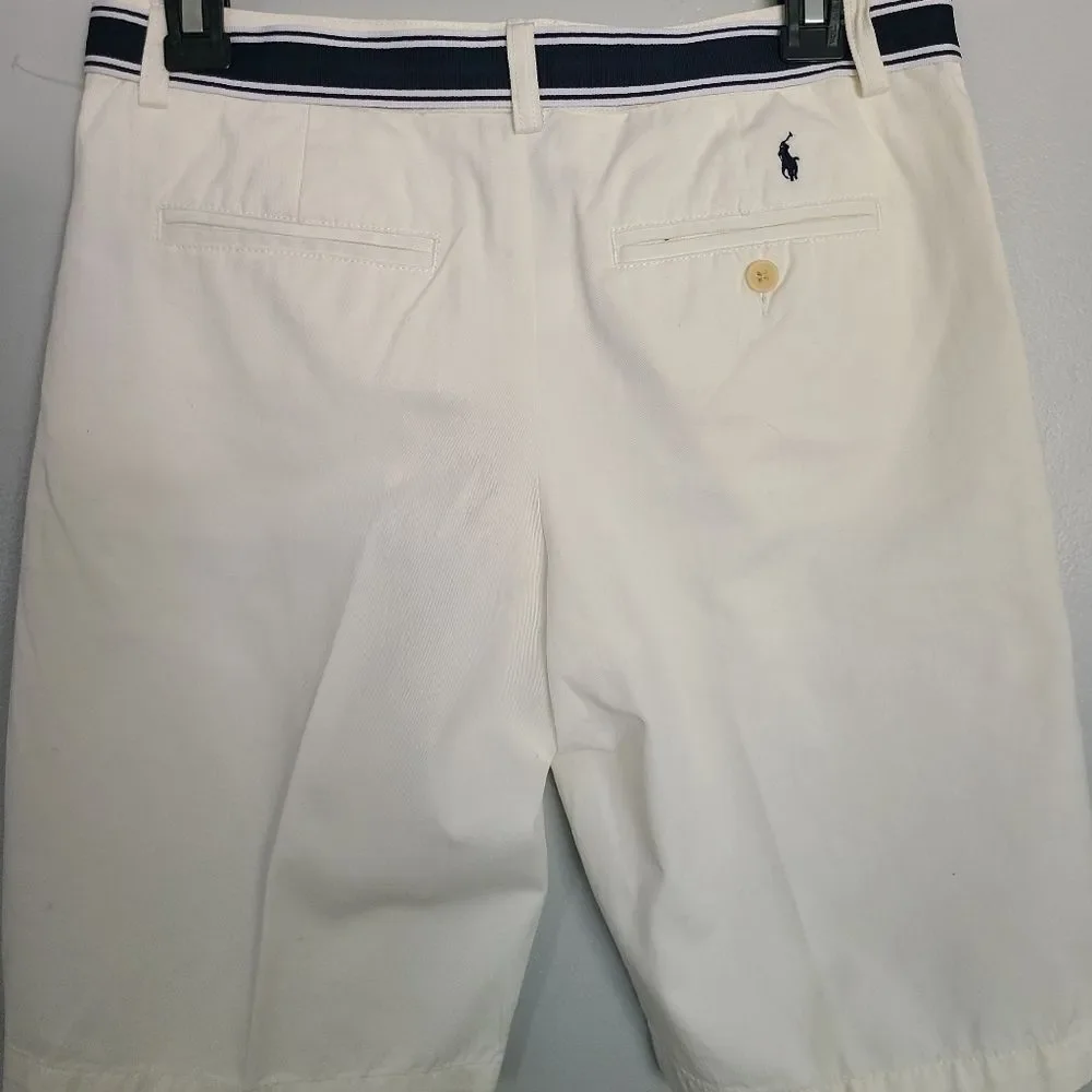 Polo Ralph Lauren Boys White Shorts with Belt